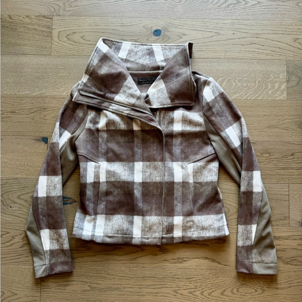 Bagatelle Cropped Zip-Up Jacket